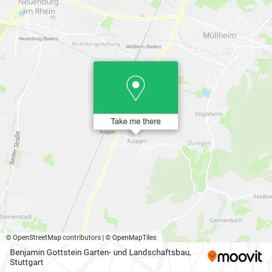 Карта Benjamin Gottstein Garten- und Landschaftsbau