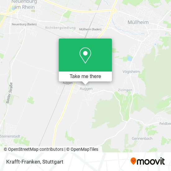 Карта Krafft-Franken