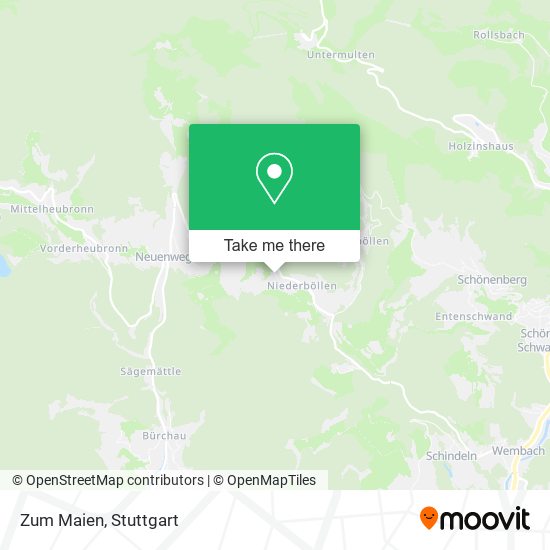 Карта Zum Maien