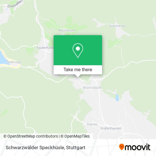 Schwarzwälder Speckhüsle map