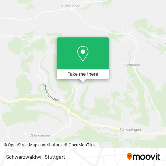 Карта Schwarzwaldwil