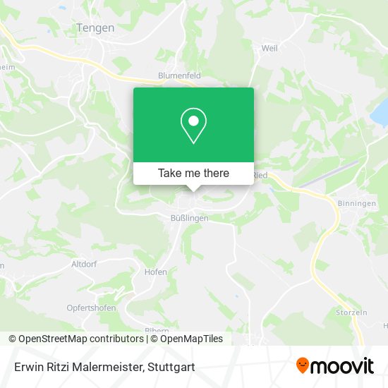 Erwin Ritzi Malermeister map