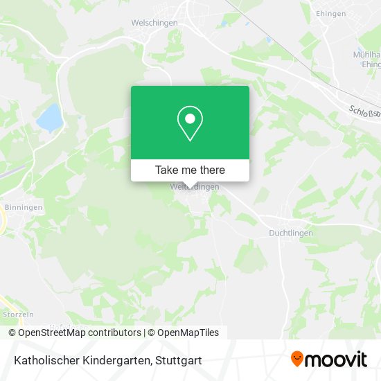 Katholischer Kindergarten map