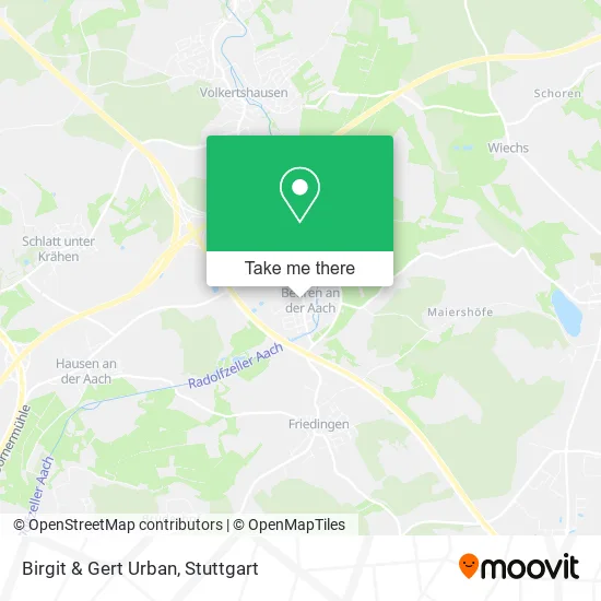 Birgit & Gert Urban map