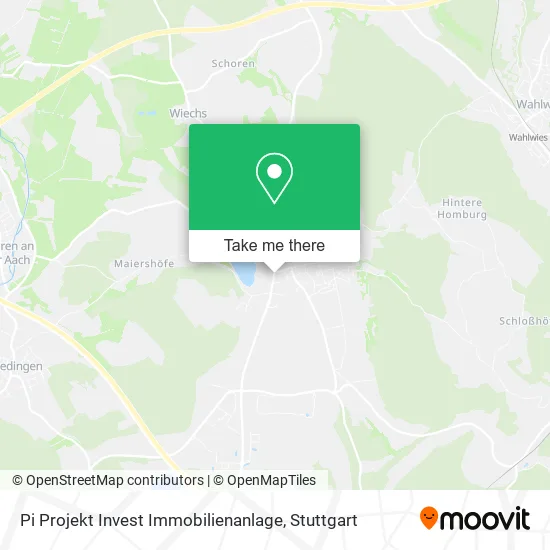 Карта Pi Projekt Invest Immobilienanlage