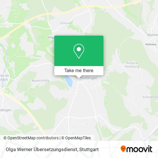 Olga Werner Übersetzungsdienst map