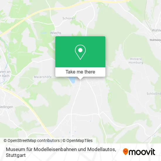 Карта Museum für Modelleisenbahnen und Modellautos