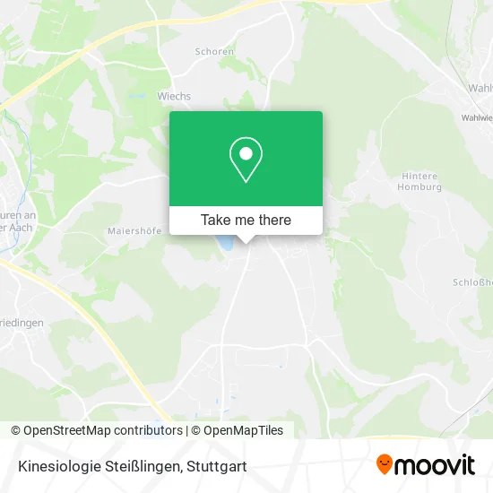 Карта Kinesiologie Steißlingen