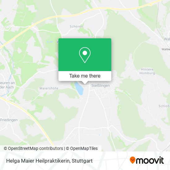 Карта Helga Maier Heilpraktikerin