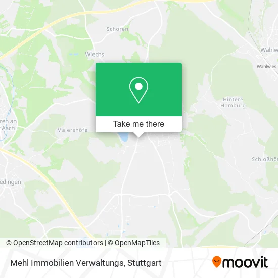 Карта Mehl Immobilien Verwaltungs