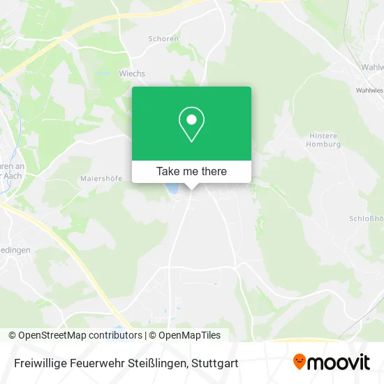 Карта Freiwillige Feuerwehr Steißlingen