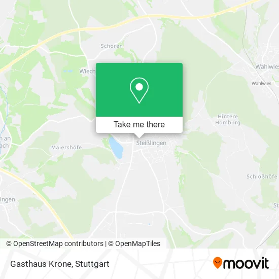 Карта Gasthaus Krone