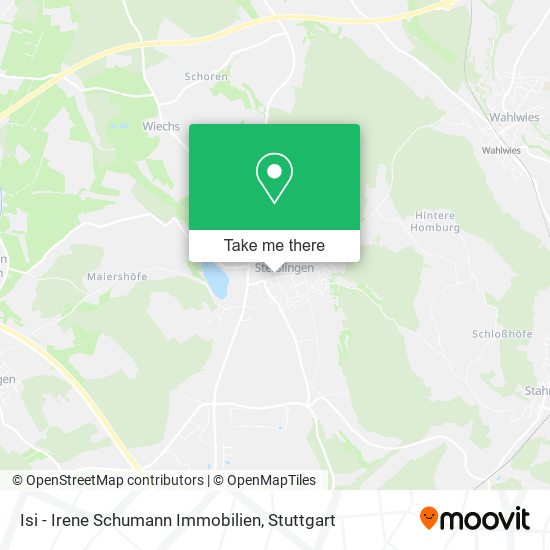 Isi - Irene Schumann Immobilien map