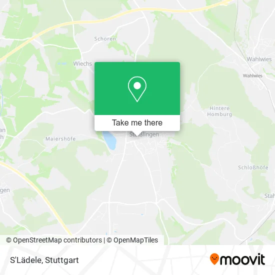 Карта S'Lädele