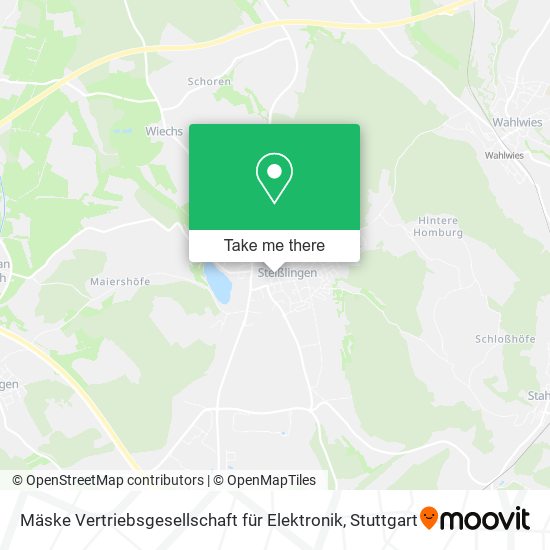 Mäske Vertriebsgesellschaft für Elektronik map