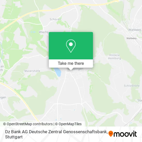 Карта Dz Bank AG Deutsche Zentral Genossenschaftsbank