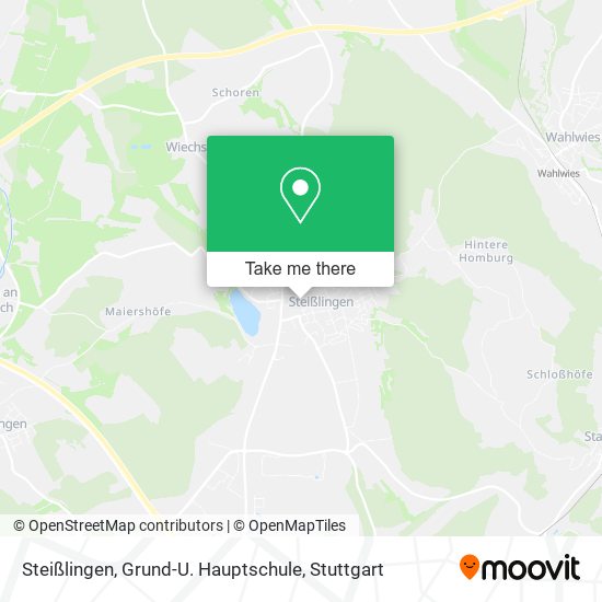 Steißlingen, Grund-U. Hauptschule map