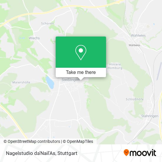 Nagelstudio da'Nail'As map