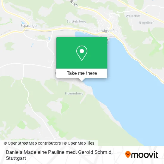 Карта Daniela Madeleine Pauline med. Gerold Schmid