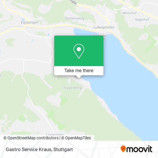 Gastro Service Kraus map
