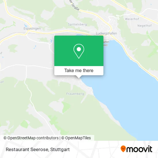 Карта Restaurant Seerose