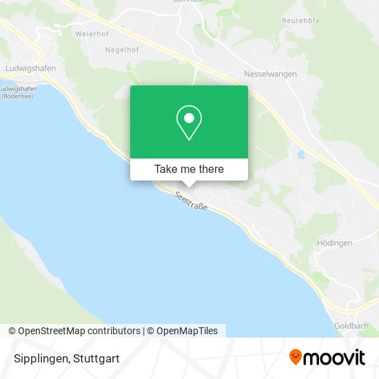 Карта Sipplingen