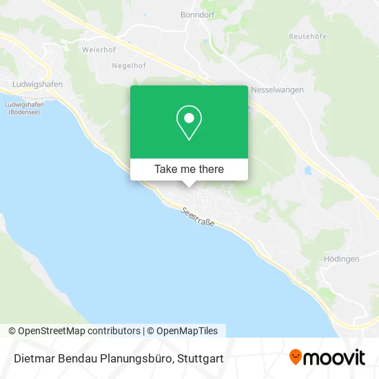 Карта Dietmar Bendau Planungsbüro