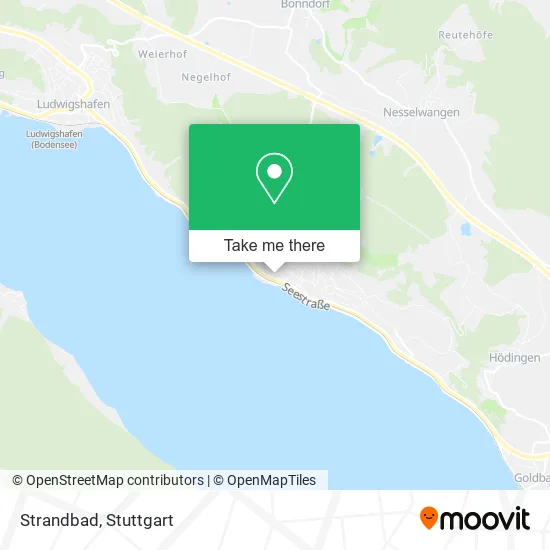 Карта Strandbad