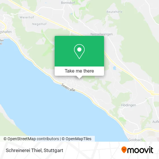 Schreinerei Thiel map