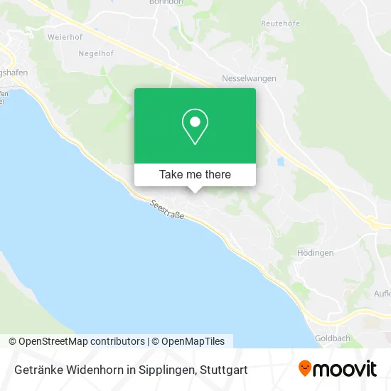 Карта Getränke Widenhorn in Sipplingen