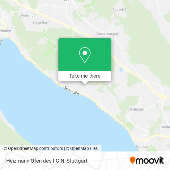 Карта Heizmann Ofen des I G N