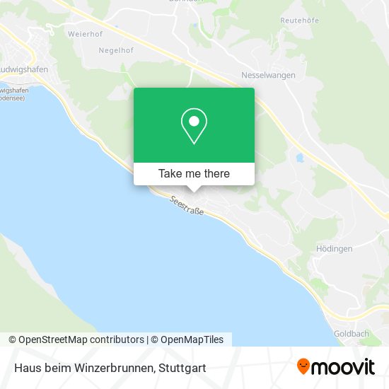 Haus beim Winzerbrunnen map