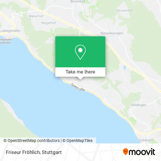 Карта Friseur Fröhlich