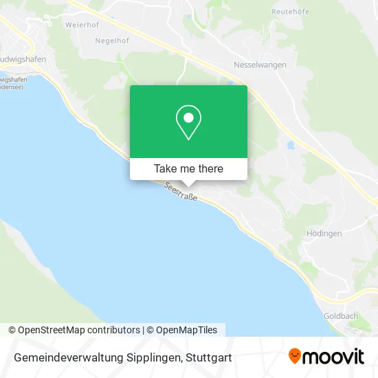 Карта Gemeindeverwaltung Sipplingen