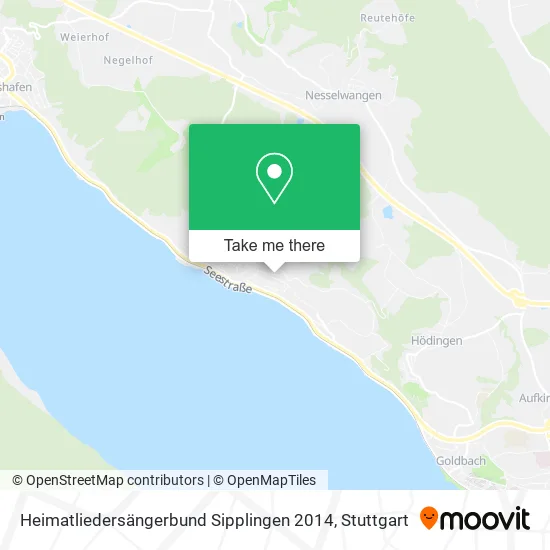 Карта Heimatliedersängerbund Sipplingen 2014