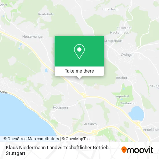 Карта Klaus Niedermann Landwirtschaftlicher Betrieb