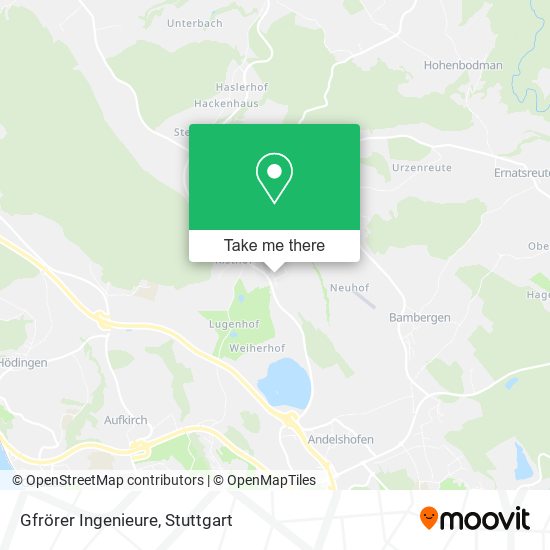 Gfrörer Ingenieure map