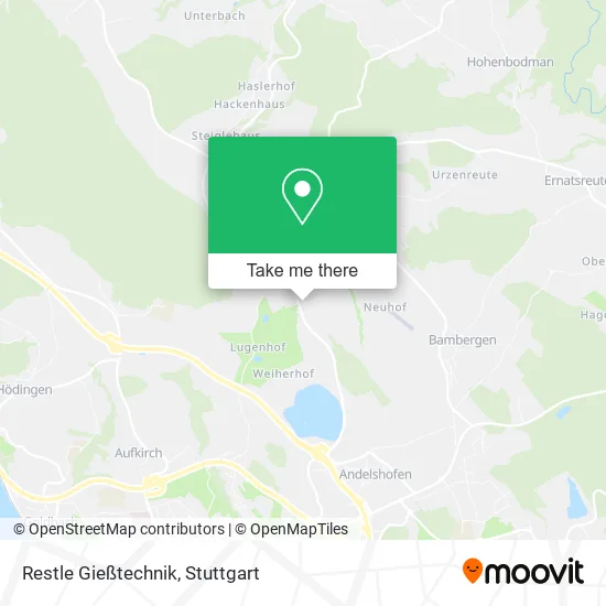 Карта Restle Gießtechnik