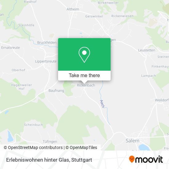 Erlebniswohnen hinter Glas map