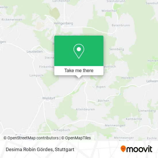 Карта Desima Robin Gördes