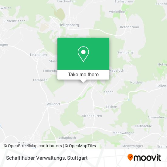 Schafflhuber Verwaltungs map