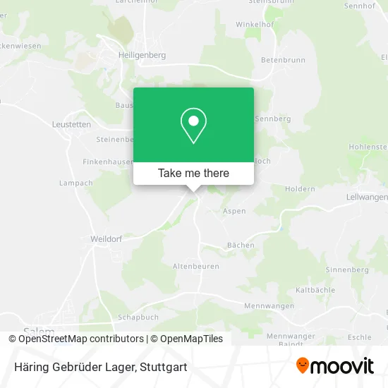 Карта Häring Gebrüder Lager