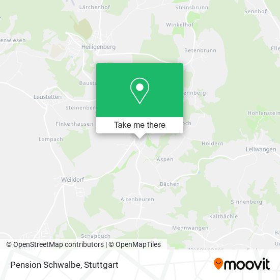 Pension Schwalbe map