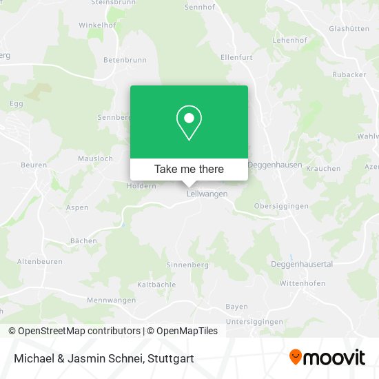 Michael & Jasmin Schnei map