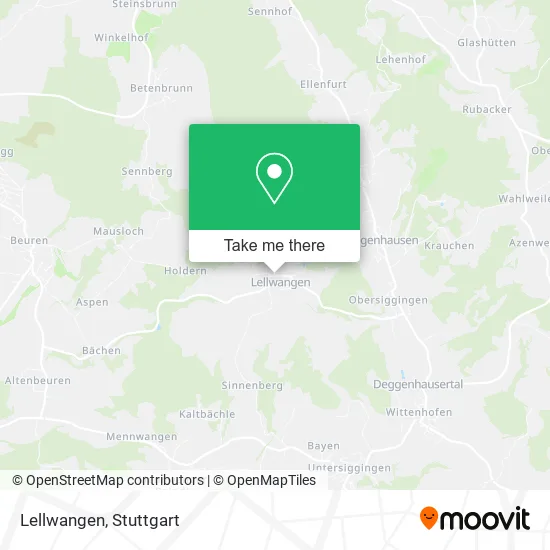 Карта Lellwangen