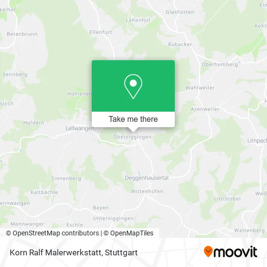 Карта Korn Ralf Malerwerkstatt