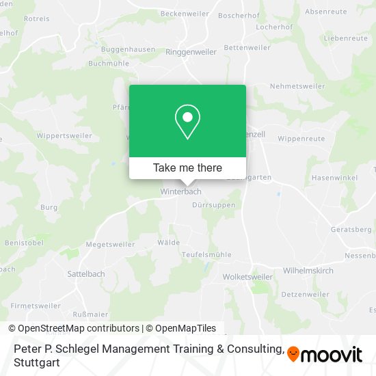 Peter P. Schlegel Management Training & Consulting map