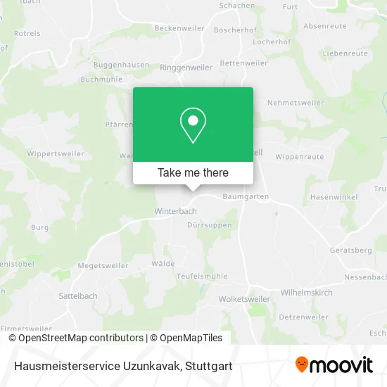 Карта Hausmeisterservice Uzunkavak