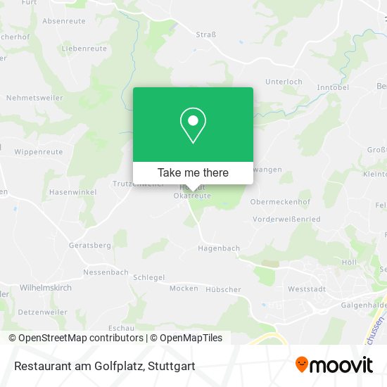 Restaurant am Golfplatz map