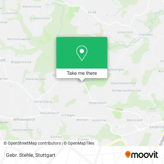 Карта Gebr. Stehle